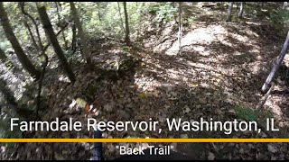 Farmdale Reservoir MTB trail - 'Back Trail'...
