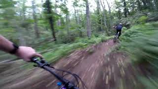Brand new trail at a brand new bike park in...