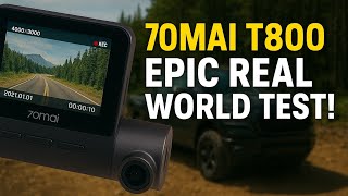 INSANE 4K Dash Cam!  Testing the 70mai T800...