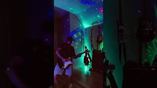 Having fun  playing my guitar  looper and Wah...