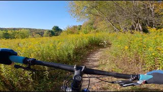 Mountain Biking at Sprague Brook Park, Western...