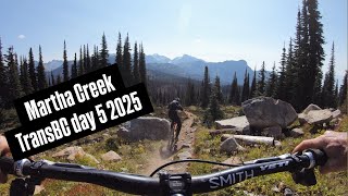 Racing Martha Creek in Revelstoke for day 5 of...