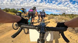 I took a gravel bike to a mountain bike race...