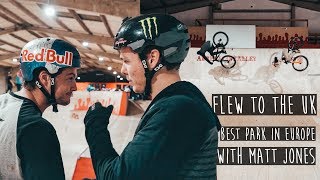 VISITING MATT JONES IN THE UK - BEST SKATEPARK...