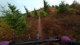 Relaxing Mountain Bike Ride in the Fall