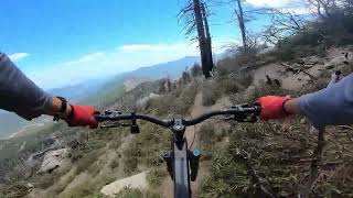 MTB Islip Ridge Trail near Crystal Lake, CA