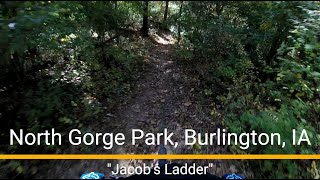 North Gorge MTB trail - 'Jacob's Ladder'