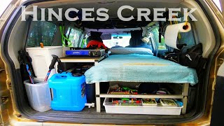 Car Camp: Hinces Creek Camp, Victoria, Australia