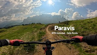 Paravis Trail - MTB Dolomites (SellaRonda)