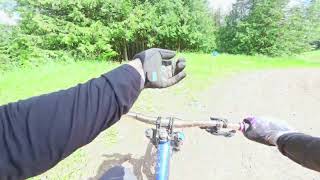 Full Lap Down Some STEEP Trails at the Fernie...