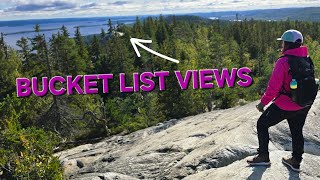 Experiencing the most beautiful view in...