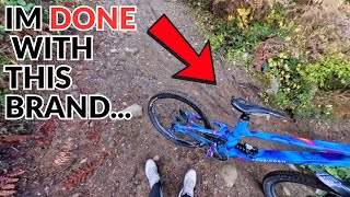 My Day Of Downhill Riding Ruined In 40 Seconds…