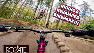 Shredding Rogate Bikepark and its refurbed New...