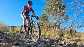 Testing the limits of our gravel bikes...