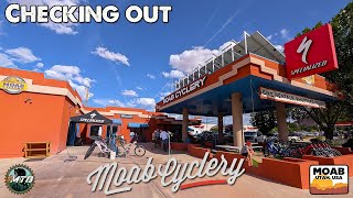 Checking out Moab Cyclery