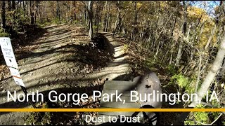 North Gorge MTB trail - 'Dust to Dust'