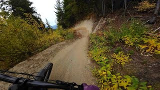 This Trail has HILLSIDE BERMS!