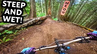 This Crazy Double Black Trail got me!!