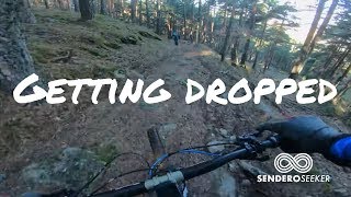 Getting Dropped by McTrail Rider On My Local...