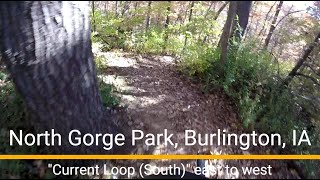 North Gorge MTB trail - 'Current Loop (South)'...