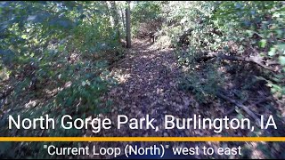 North Gorge MTB trail - 'Current Loop (North)'...