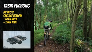 DJI Neo 2 Cycling Follow Mode Test – Open...
