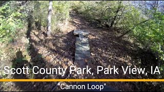 Scott County Park MTB trail - 'Cannon Loop'