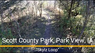 Scott County Park MTB trail - 'Skylz Loop'