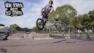 Another Painful Old School BMX Trick Combo!
