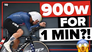 UNREAL STRENGTH OF WORLD-CLASS TRACK CYCLISTS...