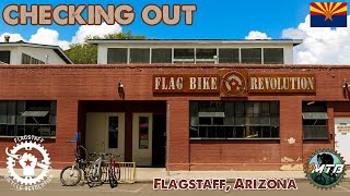 Checking out Flagstaff Bicycle Revolution