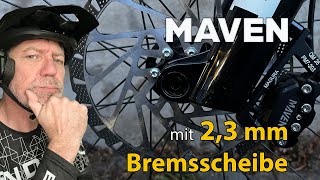 SRAM MAVEN mit 203 x 2,3 mm Bremsscheibe –...