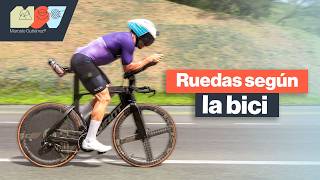 Todo sobre ruedas para bici de ruta y triatlón