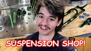 I STARTED A MTB SUSPENSION SHOP!