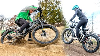 Qlife Racer Plus 2.0 Ebike Test! Dirt, Road,...