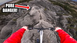 ATTEMPTING A DANGEROUS RIDGELINE MADE ME SO...