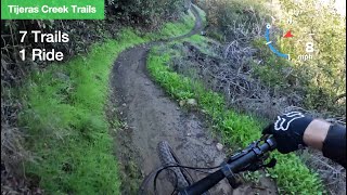 Hitting the Best Tijeras Creek Trails in One...