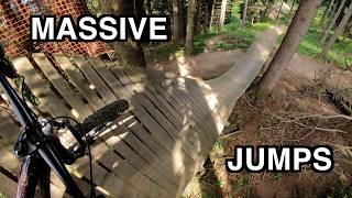 Riding All Lines at Alpenbikepark Chur