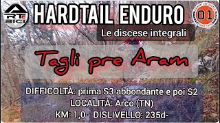 Discesa Tagli pre Aram Arco (TN) video...