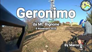 Geronimo da Mt. Bignone 