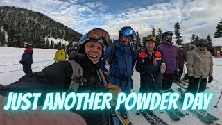 Just another POWDER DAY At Whistler!