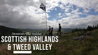 Scottish Highlands & Tweed Valley biking...