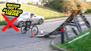 MOUNTAIN BIKING ISN'T ALLOWED HERE - THE...