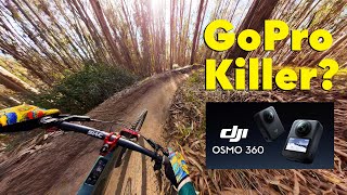DJI Osmo 360: EPIC MTB POV! Better Than GoPro?
