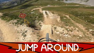 MTB Tignes Val d'Isere 9-16.08.2025 track JUMP...