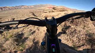 A ride down Bone Shaker, a super chunky double...