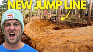 BUILDING A NEW BIKE PARK!! THE HUGE FIRST WEEK