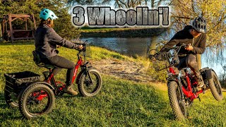 3 Wheel Cruisin' - Qronge Lava Electric Trike...
