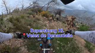 Bajada completa  POV en MTB / enduro : Vélez...