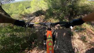 Descente VTT Fontaine de vaucluse \ first time...
